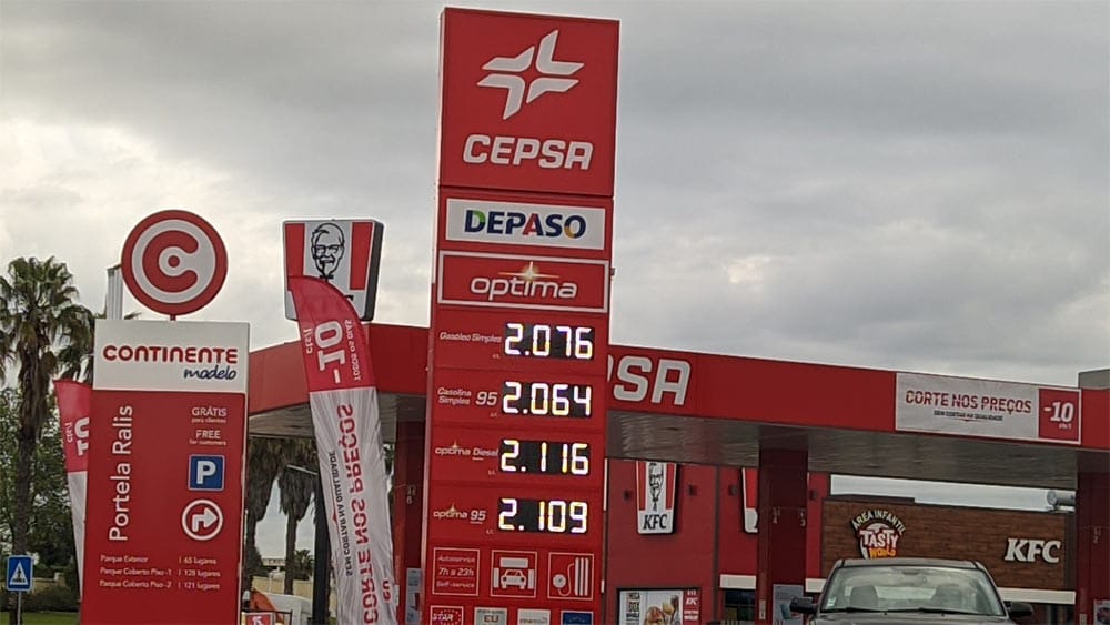 Gasóleo mais caro que gasolina