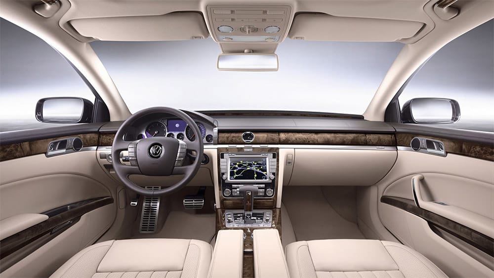 Interior do Volkswagen Phaeton