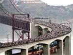 Maratona na ponte 25 de Abril