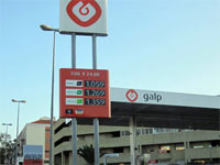Preços de combustível na Galp